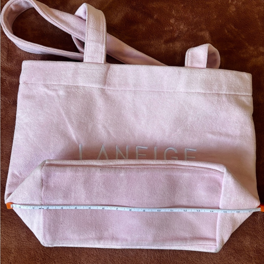 LANEIGE Soft Pink Canvas Tote - Picture 12 of 14